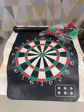 Magnetic Dart Board , Hanging loop/Roll for storage