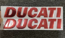 Red 3D Motorcycle Ducati Fuel