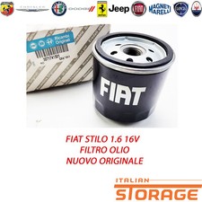 Fiat Stilo 1.6 16V OIL FILTER NEW ORIGINAL 71741501