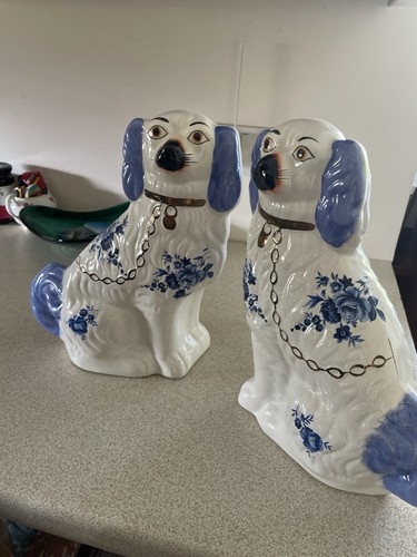 Pair hand painted - pair,