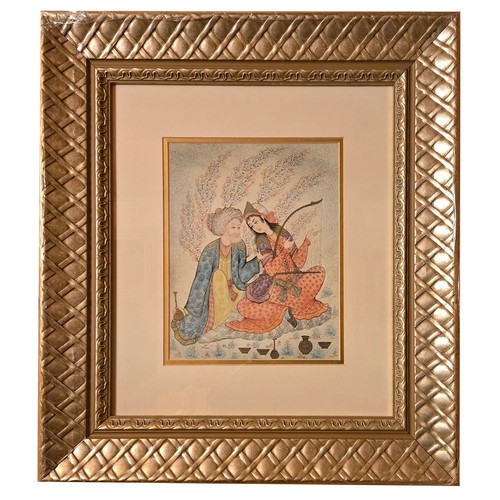 Original persian miniature - original,
