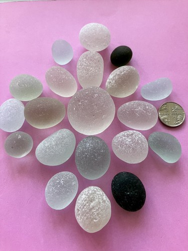 Genuine seaham sea glass - sea,