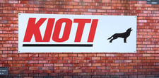 KIOTI  FARM TRACTOR   WORK SHOP BANNER SENT TRACKED