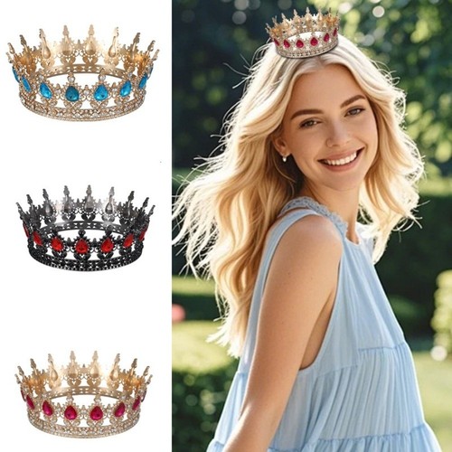 Rhinestone wedding crown - rhinestone,