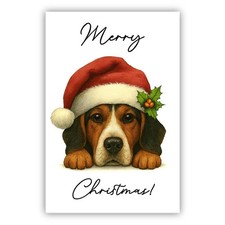 English Foxhound Christmas Dog