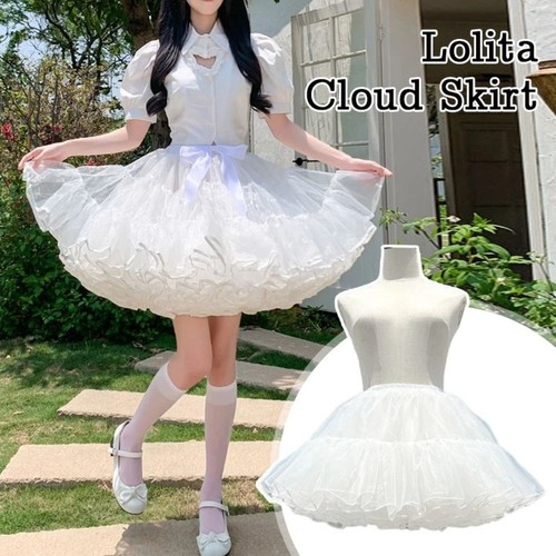 Fluffy boneless puffy skirt - skirt, 4