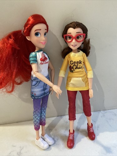 Disney ariel and belle geek - ariel,