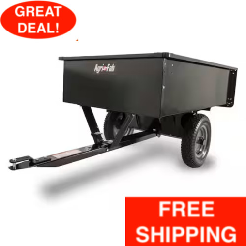 Utility steel dump cart - 12,