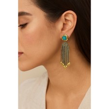 Stella & Dot Turquoise Gold