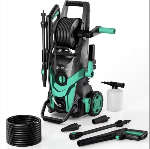 Pressure washer with hose - pressure,