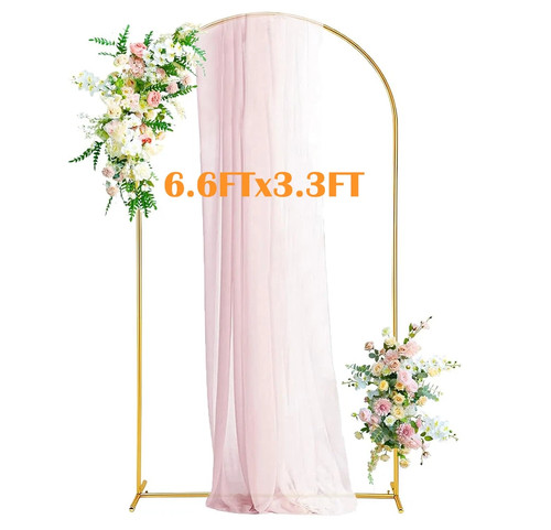6ft metal wedding arch stand - metal,