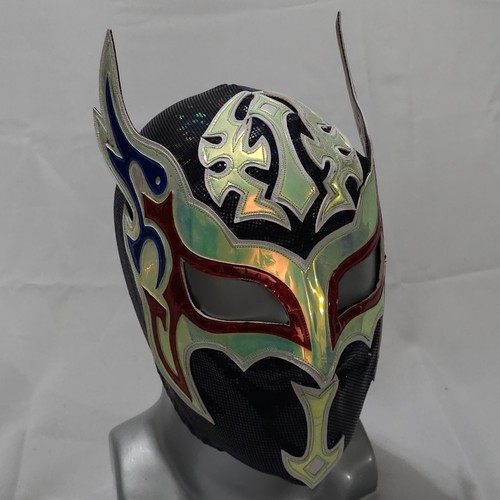 Black wrestling mask luchador - black,