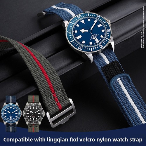 Nylon watch strap - strap, mens