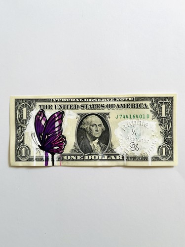 Butterfly genuine dollar - genuine, 1/1