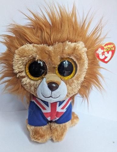 Beanie boo hero lion - lion, tags