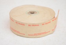 Bus Coach Setright Ticket Roll