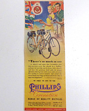 Vintage Phillips Cycle Bicycle