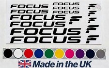 15pc Focus Vinyl Decals