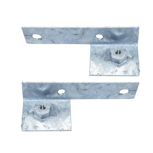 Galvanised brackets top - brackets, mount