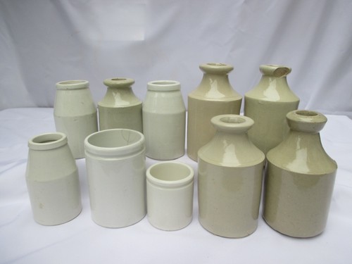Job lot 10x white stoneware - job,