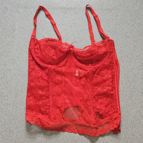 Sunburst red lace corset - sunburst,