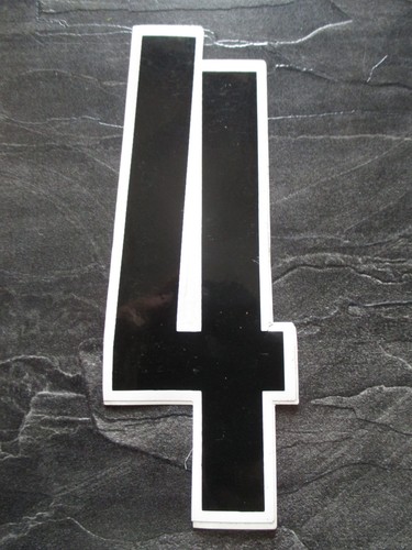 Bmx number plate - no,