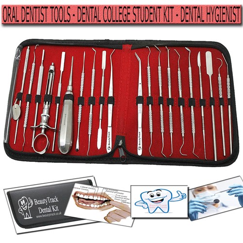 Dental tooth cleaning kit - tooth,