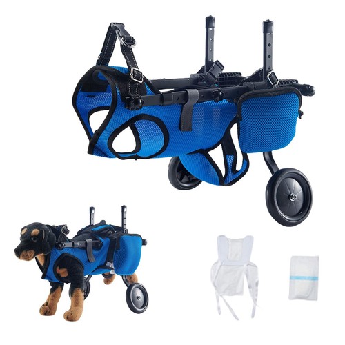 Adjustable dog wheelchair - adjustable,