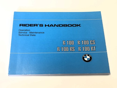Bmw r100 r100cs r100rs r100rt - bmw, r100/r100cs/r100rs/r100rt