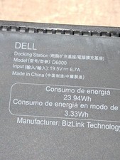 Original Dell D6000 Docking