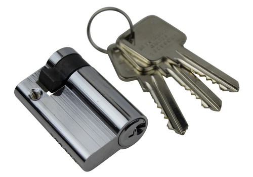 Garage door lock cylinder - door,
