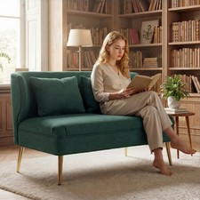 2 Seater Sofa w/Wing Back