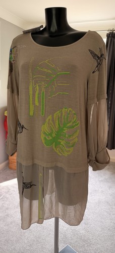 Elisa cavaletti tunic - tunic, xl