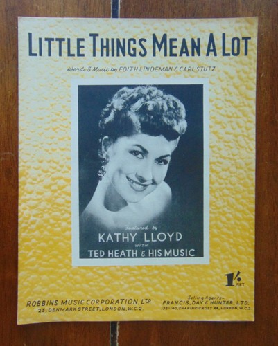 Little things mean - little,