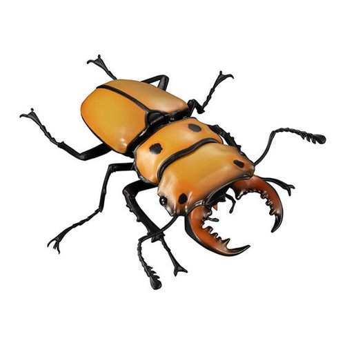 Bandai gashapon stag beetle - gashapon, 05