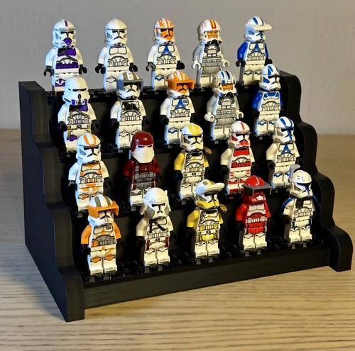 Lego minifigure display stand - lego,