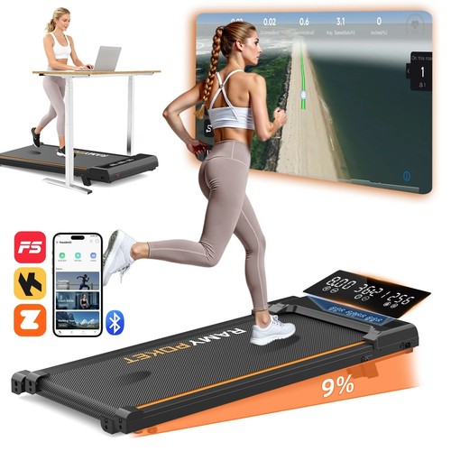 Walking pad with incline - incline, under