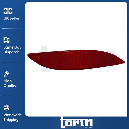 Rear bumper reflector lens - rear,
