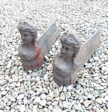 cast iron fire dogs Andirons