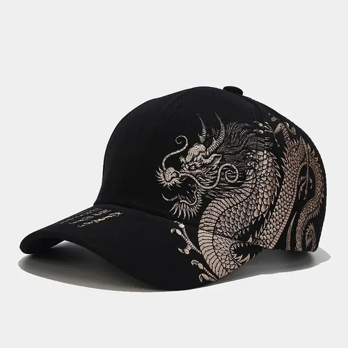 Dragon embroidered baseball - embroidered,