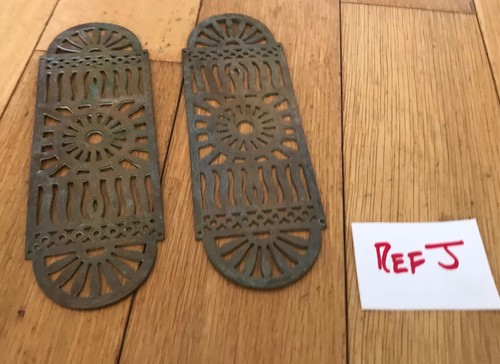 Vintage brass sun - 2x,