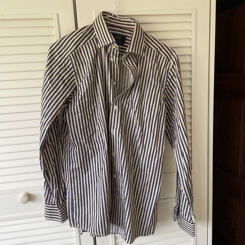 Eton men formal striped long - men's,