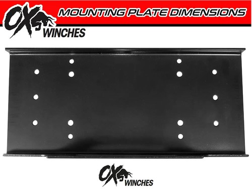 Winch mounting plate - winch, universal