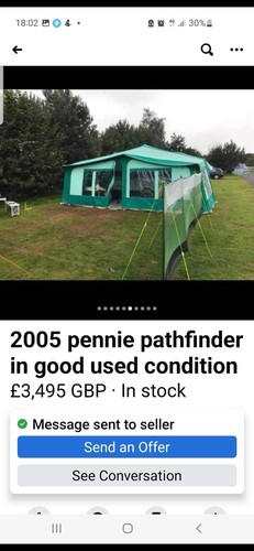 Pennie pathfinder trailer tent - pathfinder,