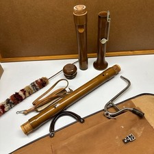 Vintage Moeck Tuju Bass Recorder Baroque Model 433 w/ Bocal & Case – Germany