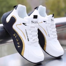 White Mens Gym Trainers Sports