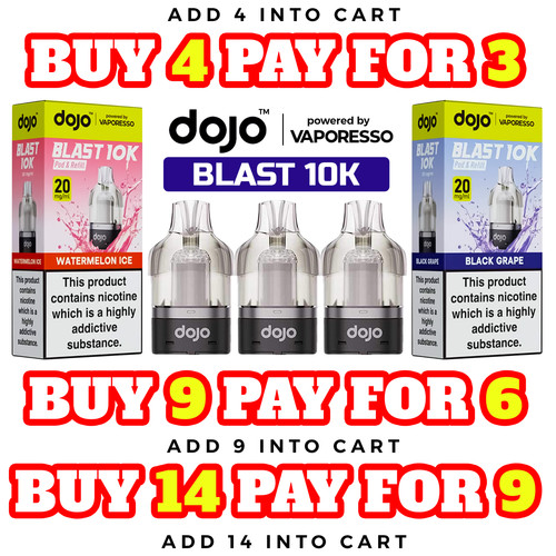 Dojo blast 10k - blast, prefilled