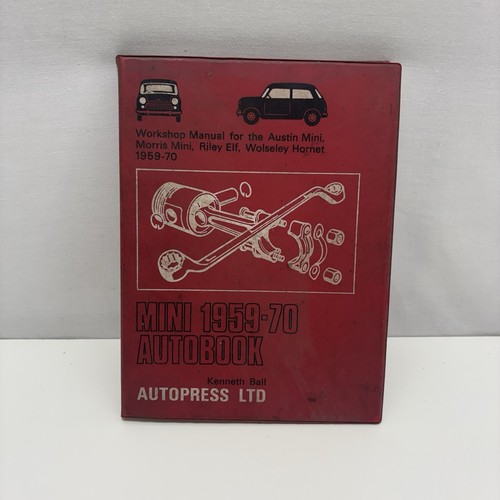 Mini 1959 autobook kenneth - autobook,