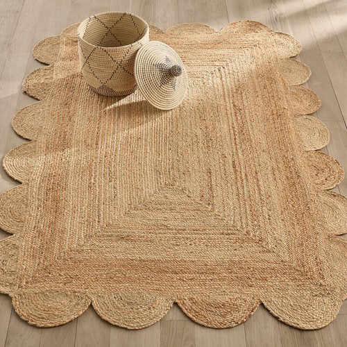 Jute rug rectangle carpet - jute,