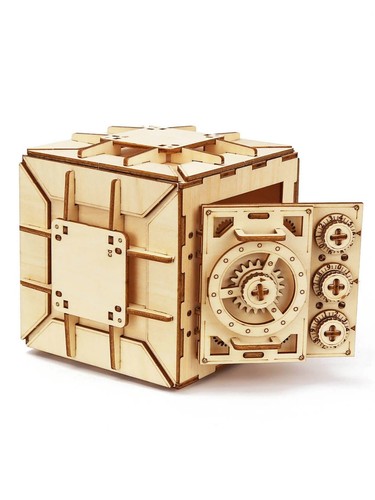 Wooden puzzle box advanced - wooden,